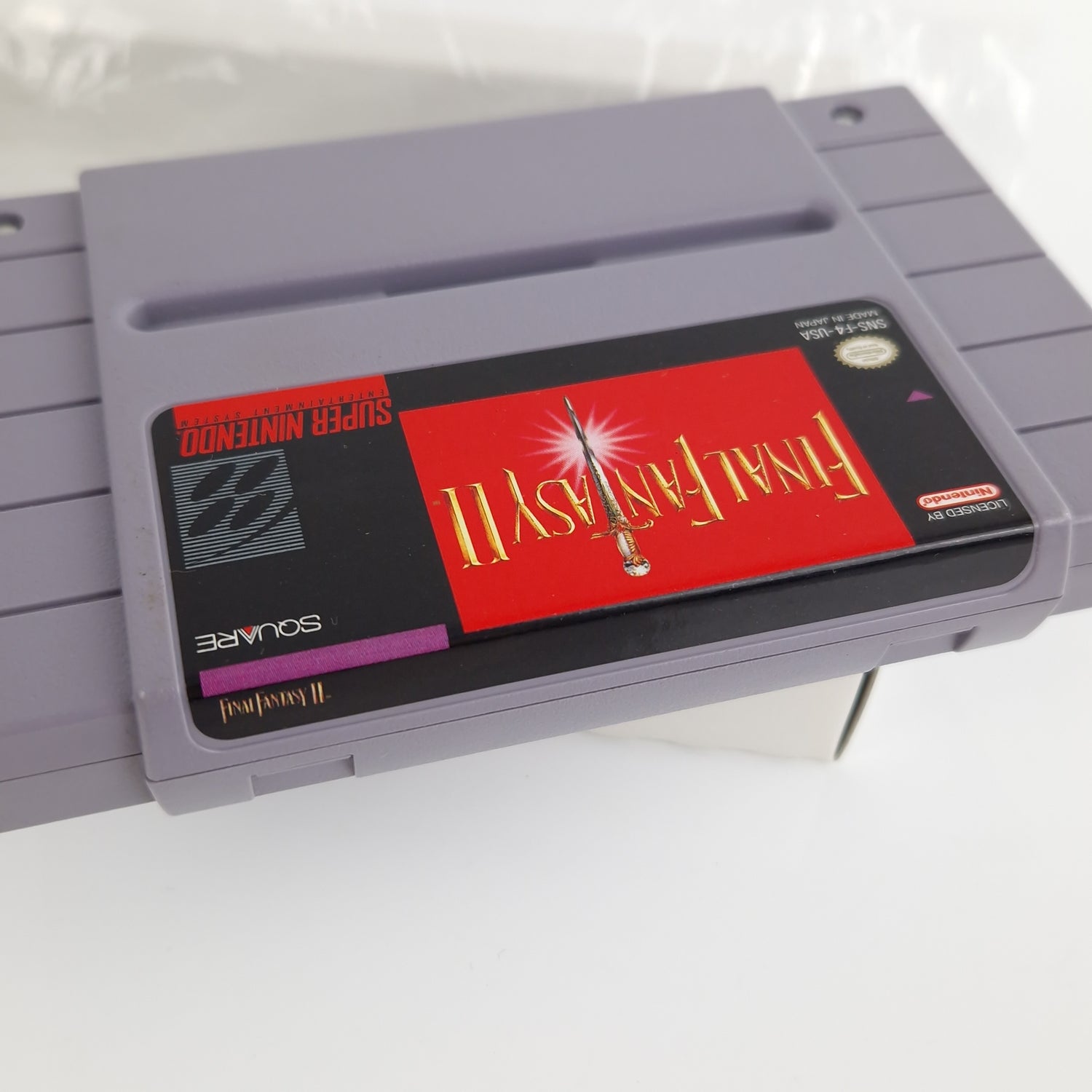 Super Nintendo Spiel : Final Fantasy II - OVP NTSC-U/C USA | SNES Game Square