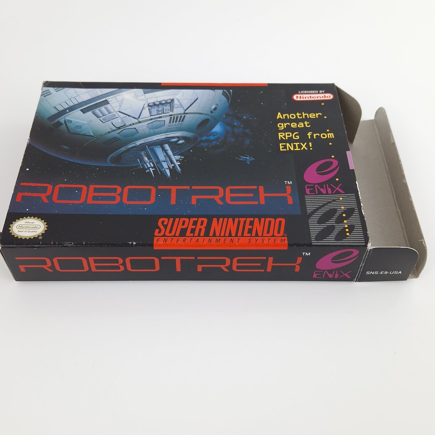 Super Nintendo Spiel : Robotrek - OVP NTSC-U/C USA | SNES Game Enix