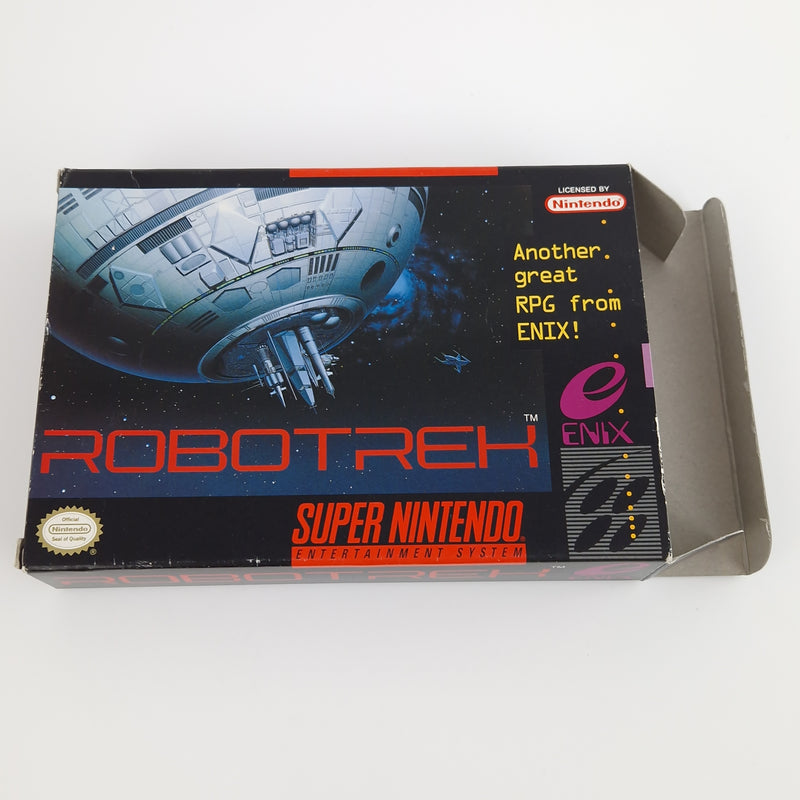 Super Nintendo Spiel : Robotrek - OVP NTSC-U/C USA | SNES Game Enix