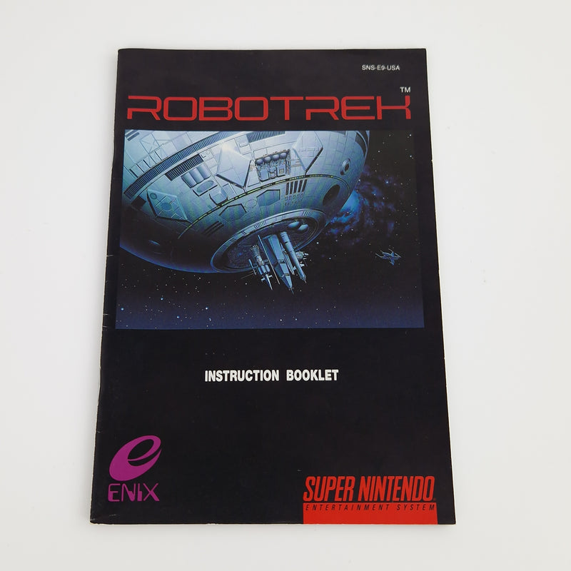 Super Nintendo Spiel : Robotrek - OVP NTSC-U/C USA | SNES Game Enix