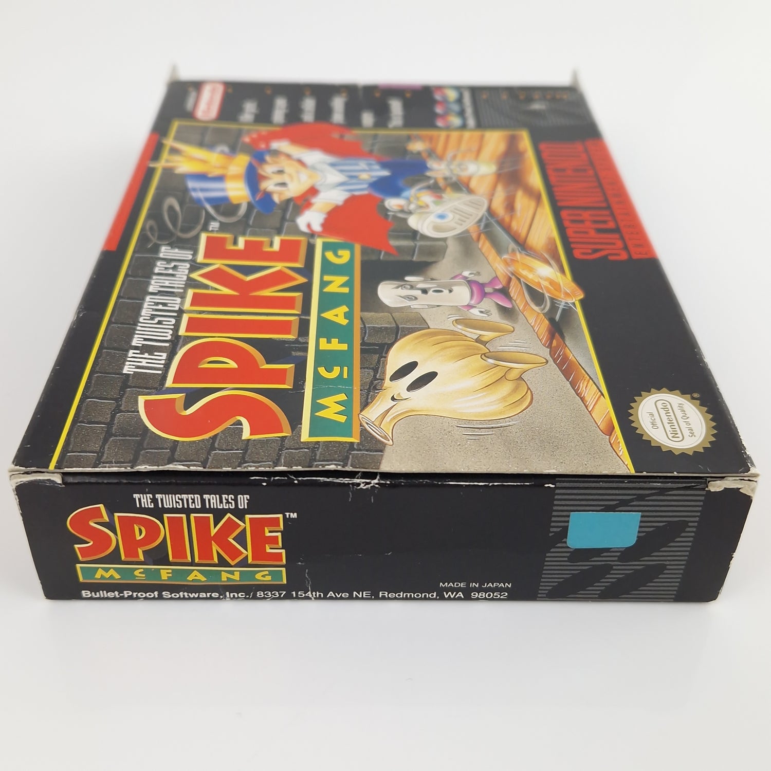 Super Nintendo Spiel : The Twisted Tales of Spike McFang - OVP NTSC-U/C USA SNES