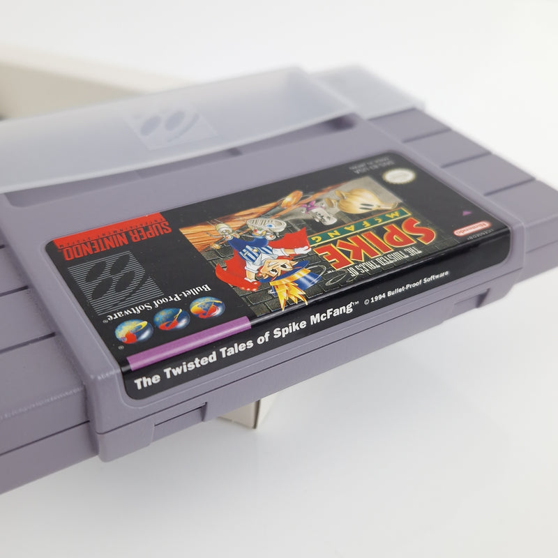 Super Nintendo Spiel : The Twisted Tales of Spike McFang - OVP NTSC-U/C USA SNES