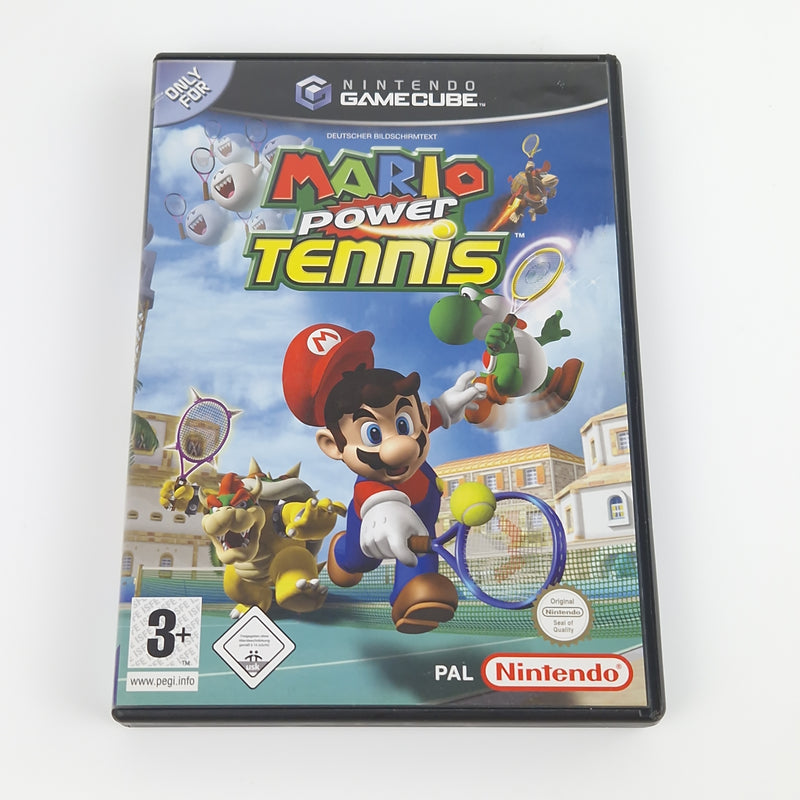 Nintendo Gamecube Spiel : Mario Power Tennis - CD Anleitung OVP | PAL GC