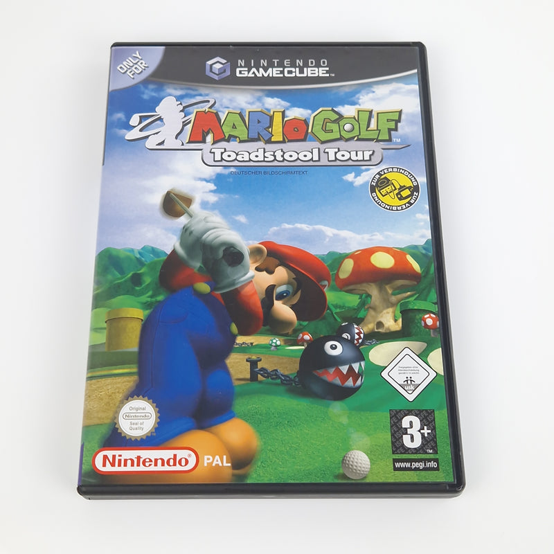 Nintendo Gamecube Spiel : Mario Golf Toadstool Tour - CD Anleitung OVP | dt PAL