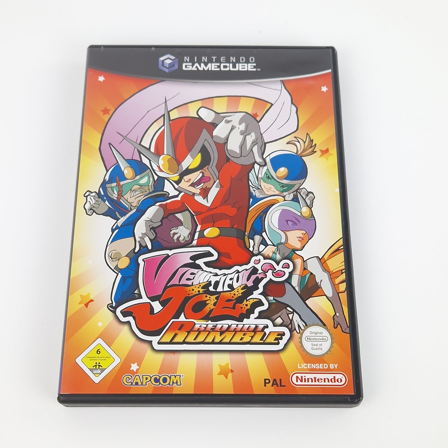 Nintendo Gamecube Spiel : Viewtiful Joe Red Hot Rumble - CD Anleitung OVP PAL