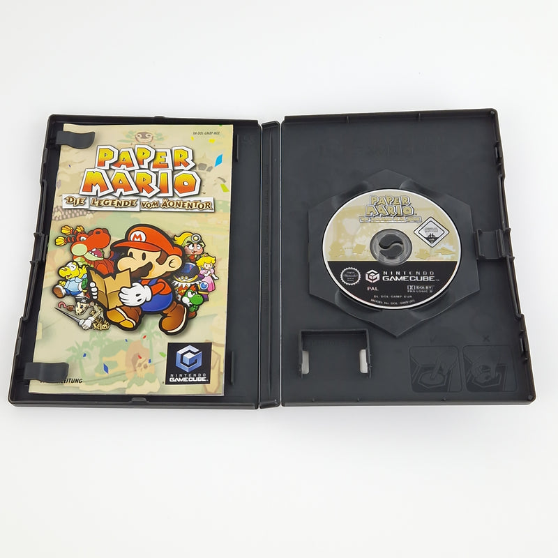 Nintendo Gamecube Spiel : Paper Mario die Legende vom Äonentor - CD OVP PAL