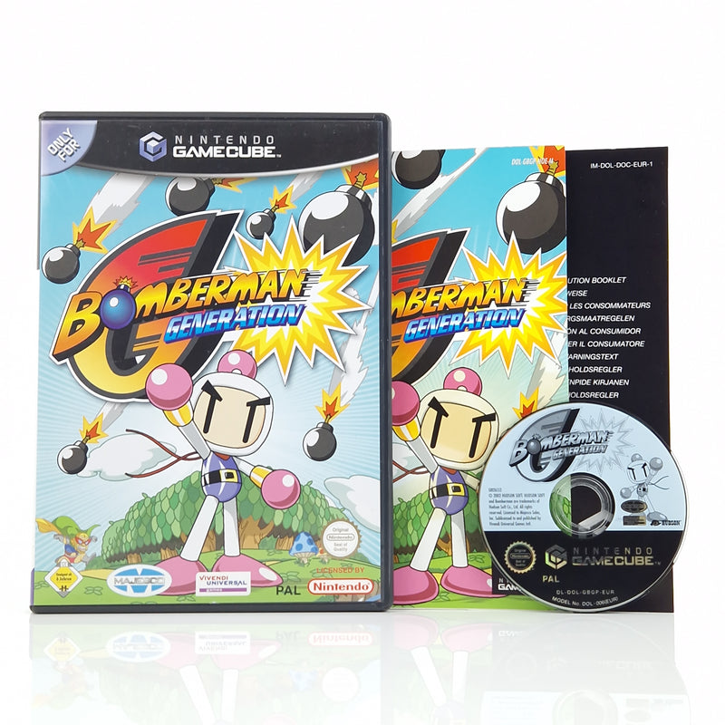 Nintendo Gamecube Spiel : Bomberman Generation - CD Anleitung OVP PAL