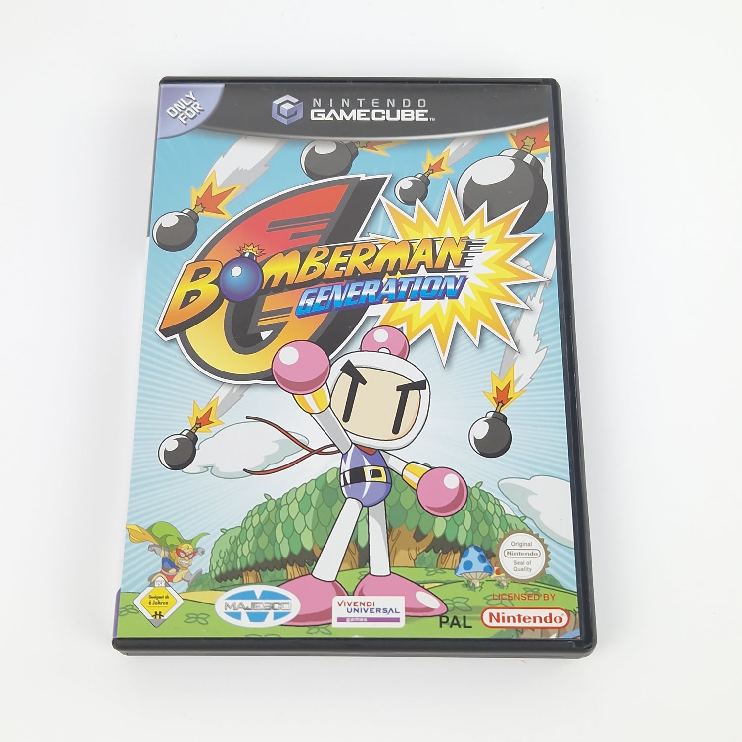 Nintendo Gamecube Spiel : Bomberman Generation - CD Anleitung OVP PAL