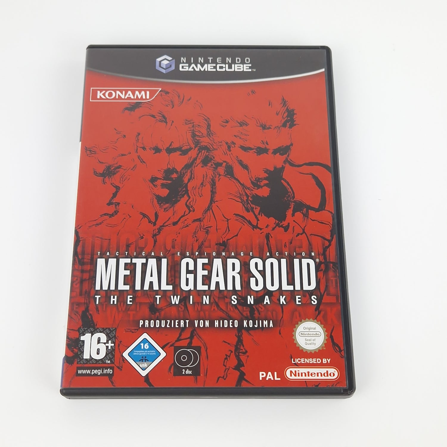 Nintendo Gamecube Spiel : Metal Gear Solid The Twin Snakes - CD Anl OVP PAL