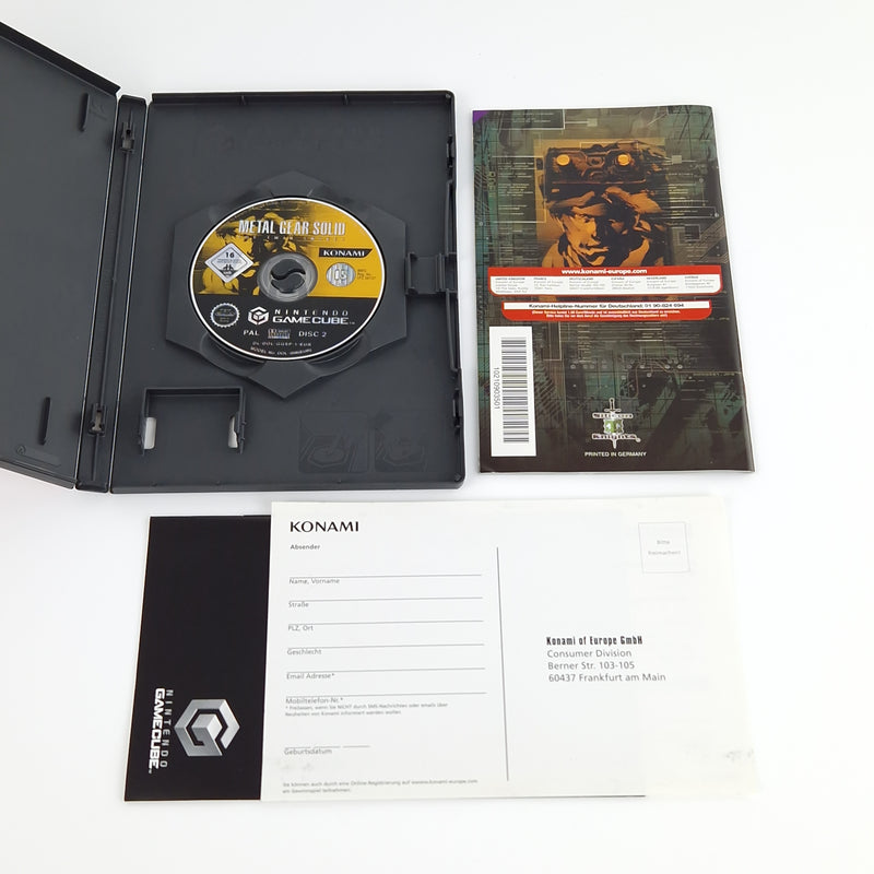 Nintendo Gamecube Spiel : Metal Gear Solid The Twin Snakes - CD Anl OVP PAL