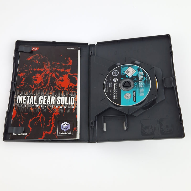 Nintendo Gamecube Spiel : Metal Gear Solid The Twin Snakes - CD Anl OVP PAL