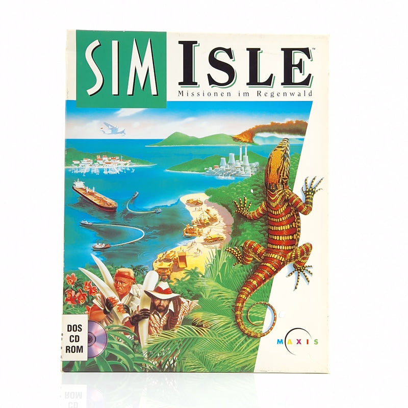 PC Spiel : SIM ISLE Missionen im Regenwald - Computer CD-ROM Big Box OVP PAL