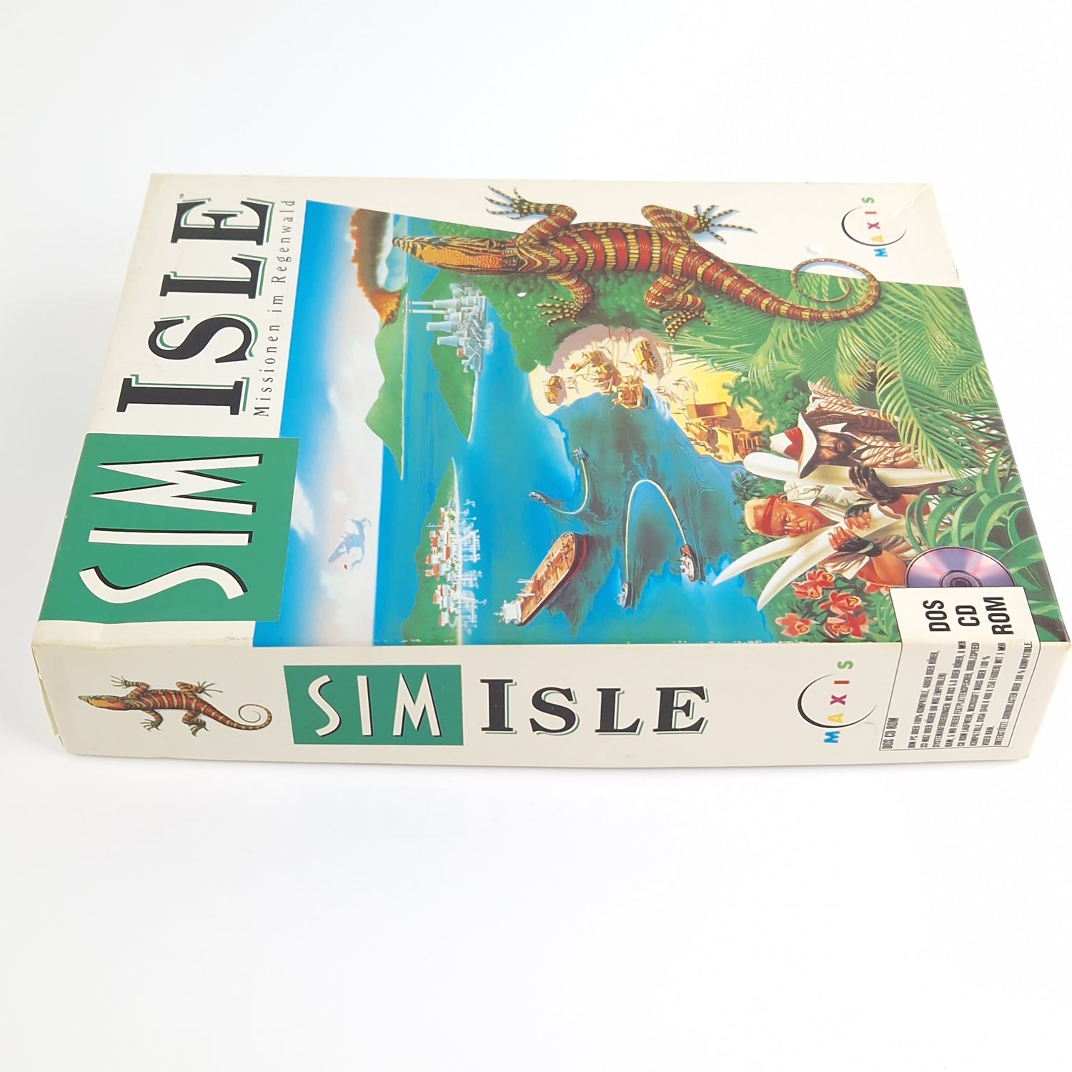 PC Spiel : SIM ISLE Missionen im Regenwald - Computer CD-ROM Big Box OVP PAL