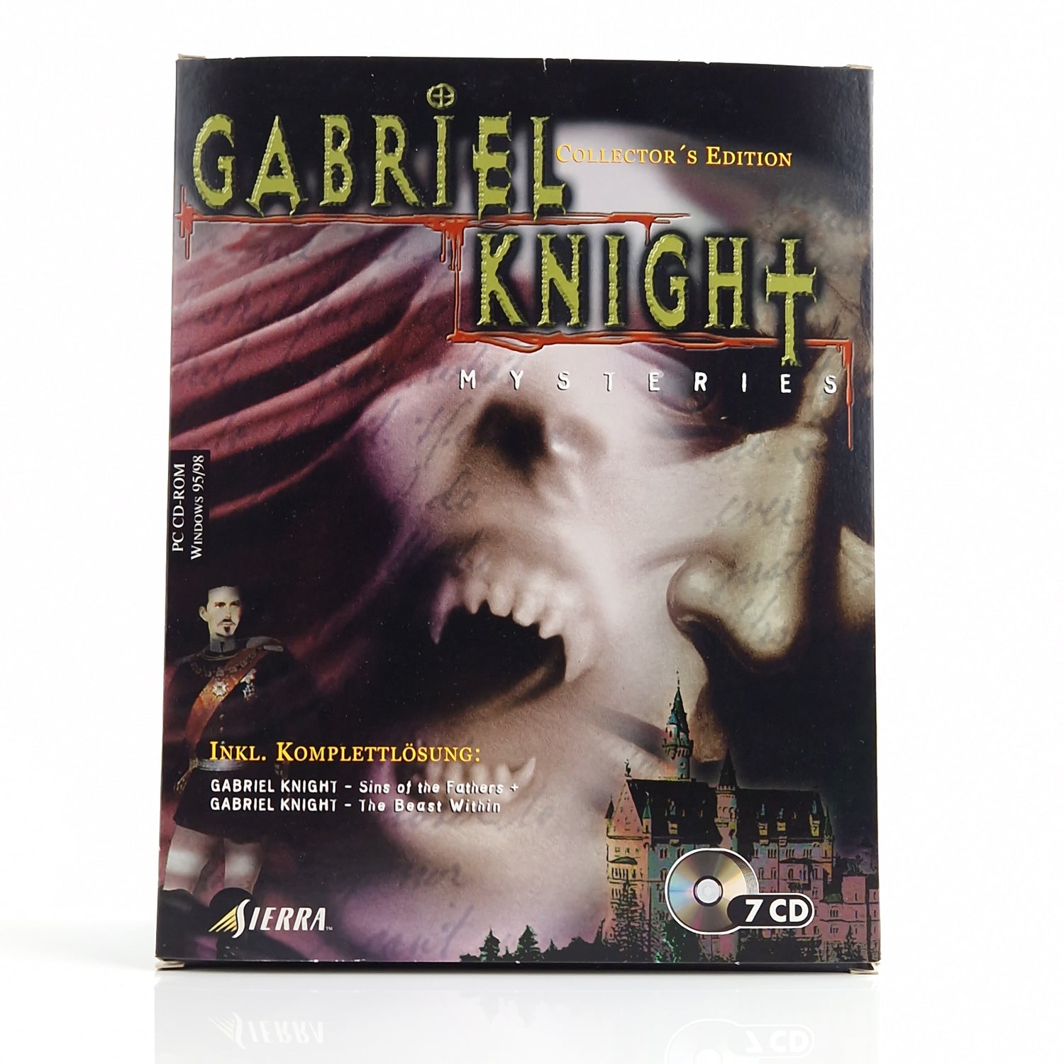 PC Spiel : Gabriel Knight Collectors Edition - Computer CD-ROM Big Box OVP PAL