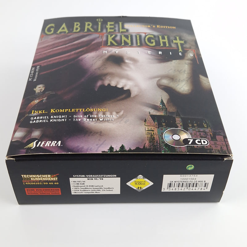 PC Spiel : Gabriel Knight Collectors Edition - Computer CD-ROM Big Box OVP PAL