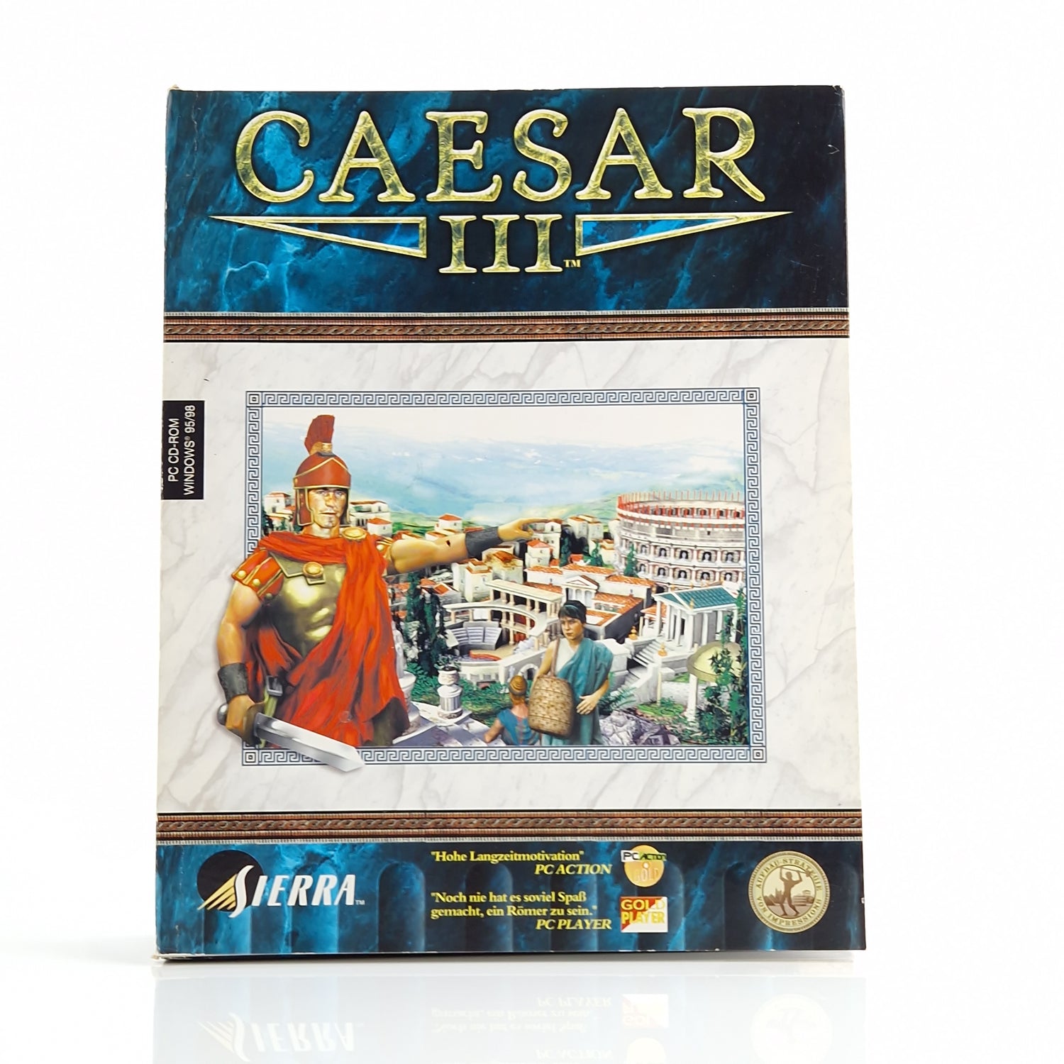 PC Spiel : CAESAR III - Computer CD-ROM Big Box OVP PAL deutsche Eurobox