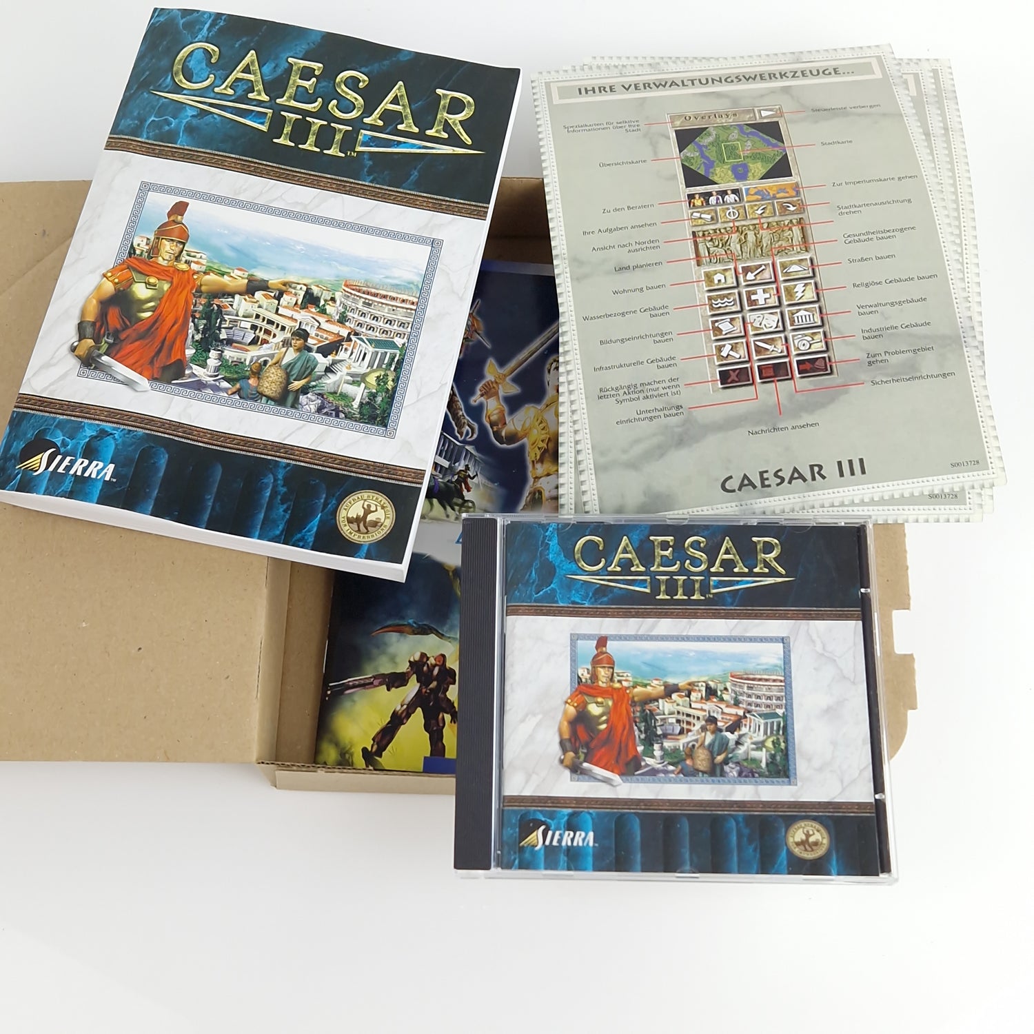 PC Spiel : CAESAR III - Computer CD-ROM Big Box OVP PAL deutsche Eurobox