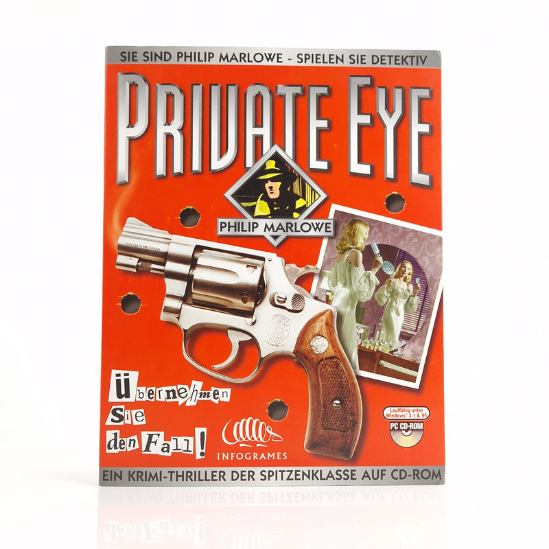 PC Spiel : Private Eye Philip Marlowe - Computer CD-ROM Big Box OVP PAL