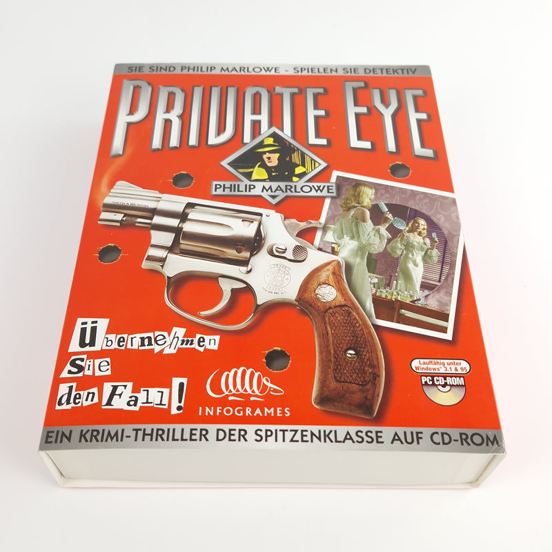 PC Spiel : Private Eye Philip Marlowe - Computer CD-ROM Big Box OVP PAL