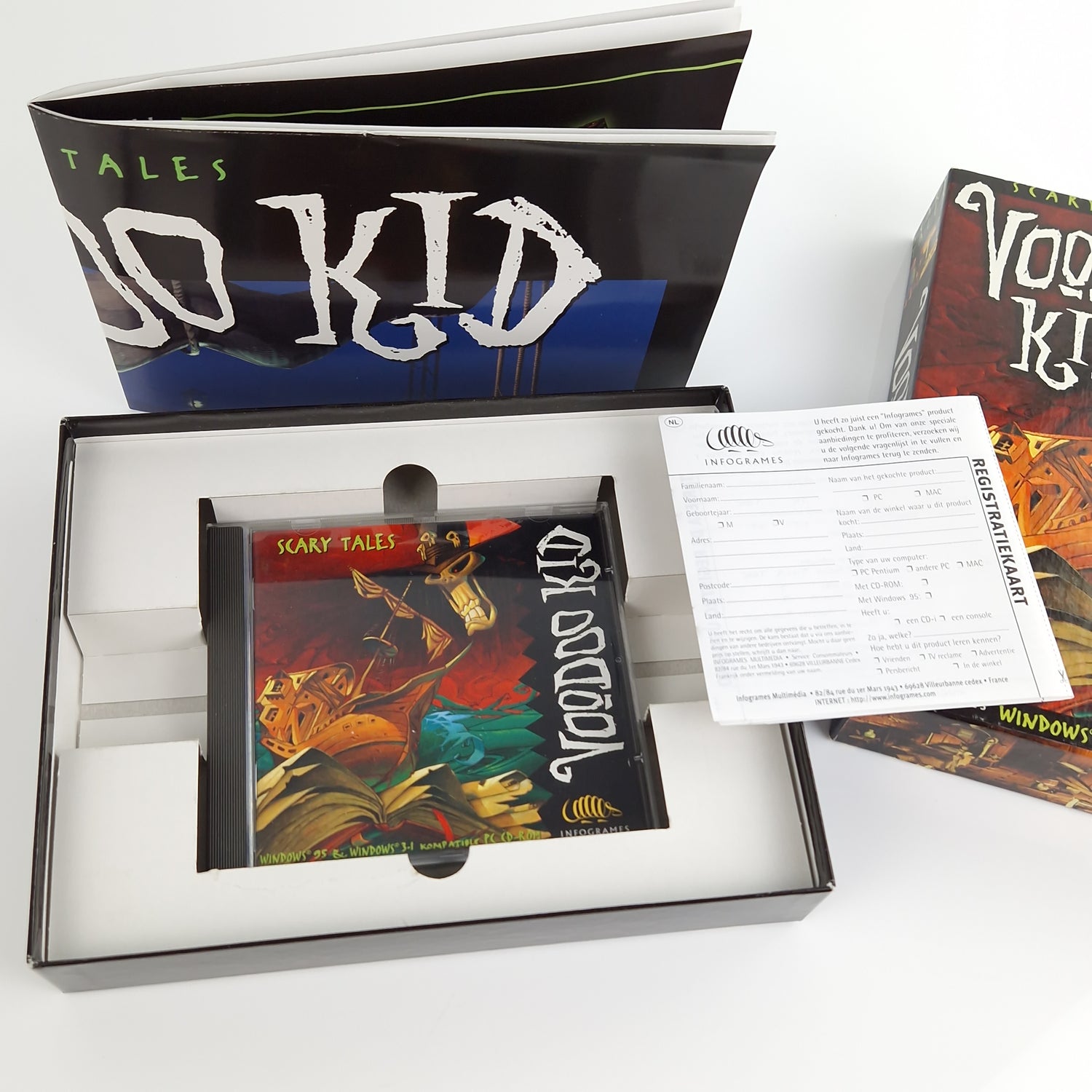 PC Spiel : VOODOO KID - Computer CD-ROM Big Box OVP PAL Eurobox | Scary Tales