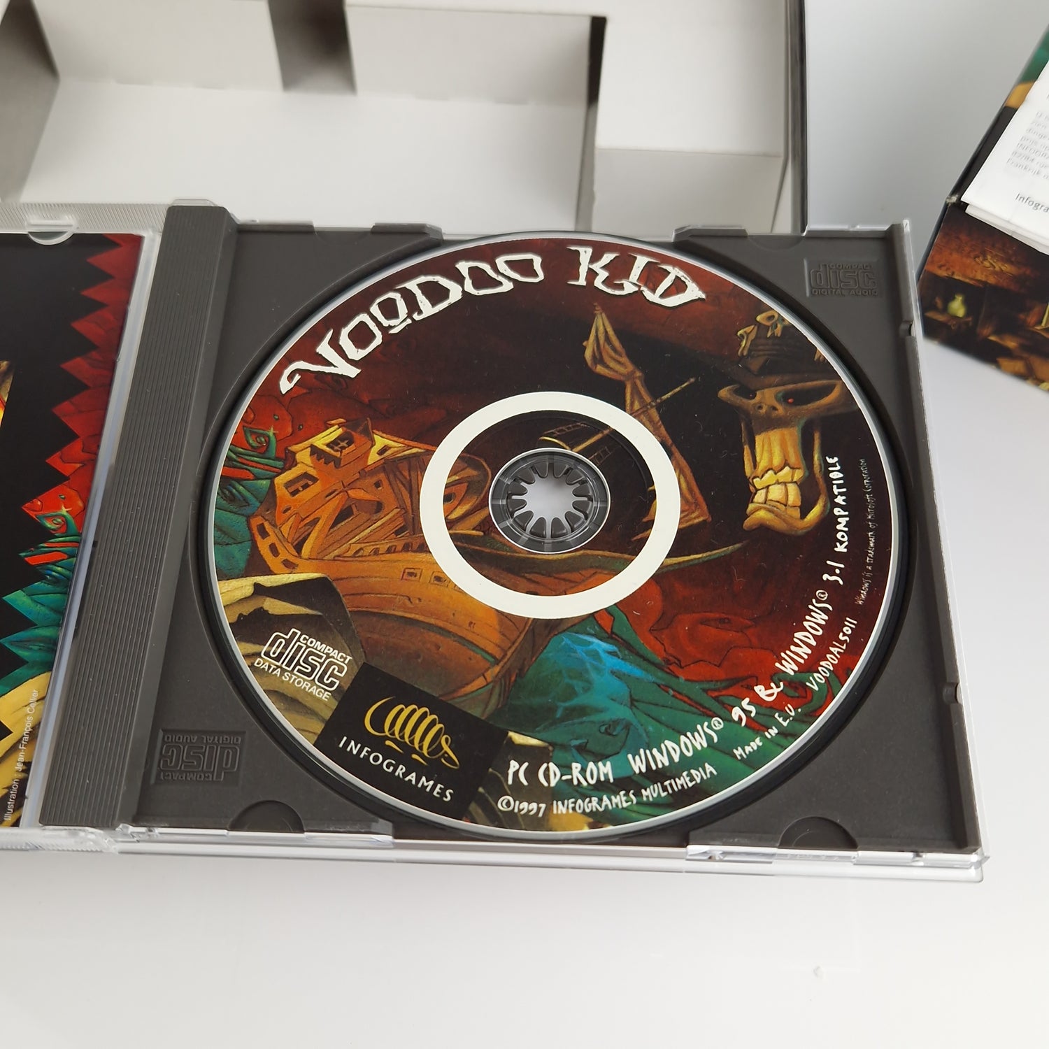 PC Spiel : VOODOO KID - Computer CD-ROM Big Box OVP PAL Eurobox | Scary Tales