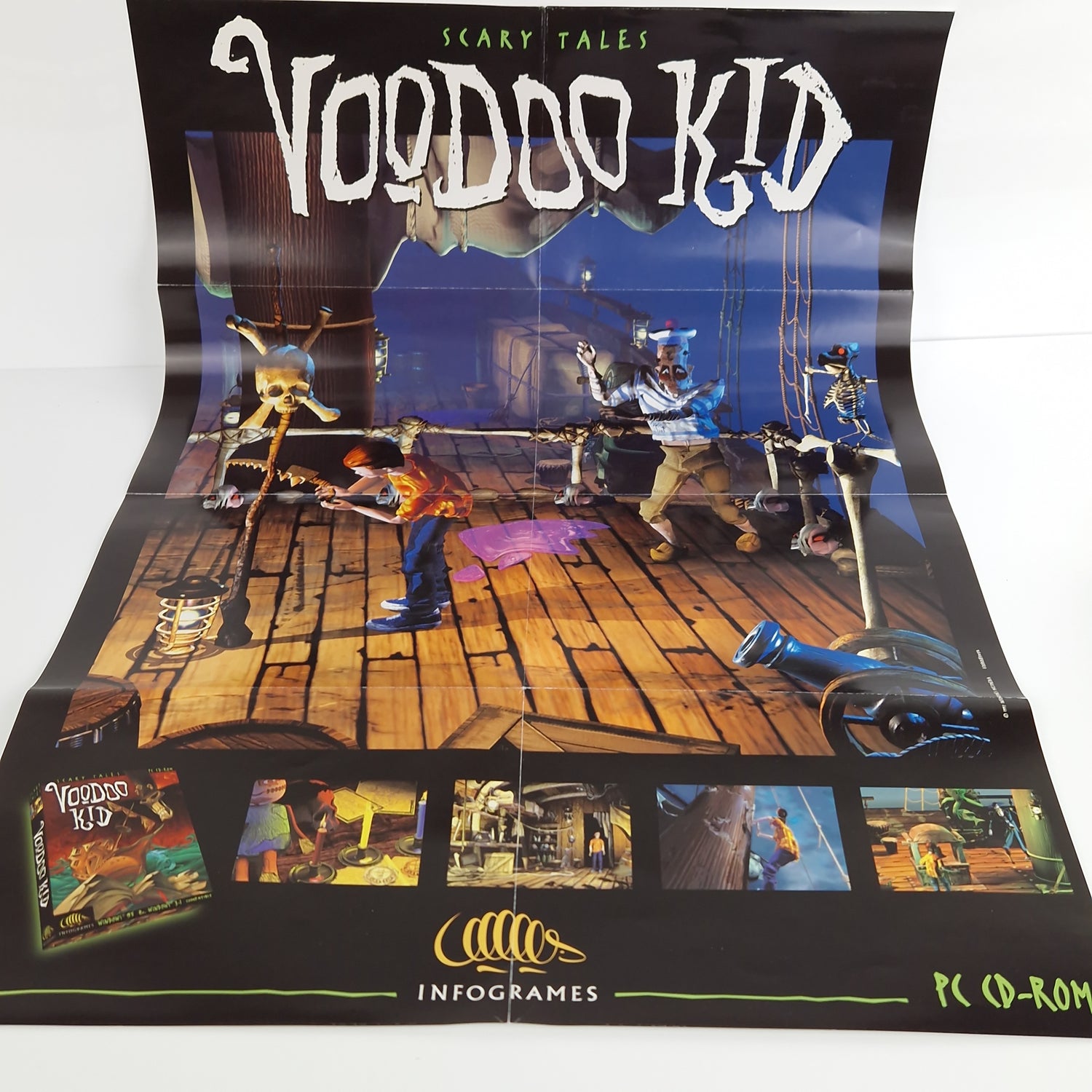 PC Spiel : VOODOO KID - Computer CD-ROM Big Box OVP PAL Eurobox | Scary Tales