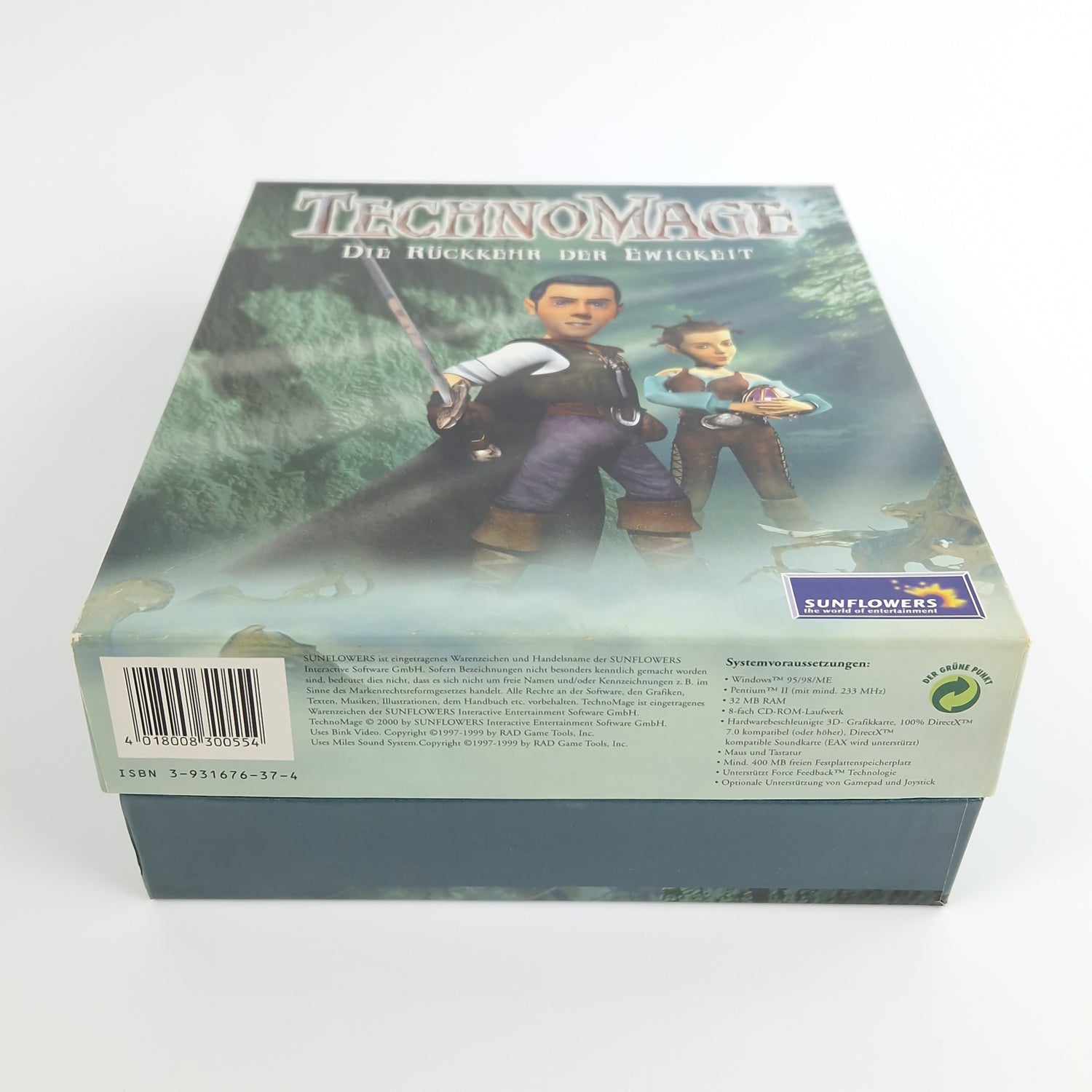 PC Spiel : Techno Mage Die Rückkehr der Ewigkeit - CD-ROM Big Box OVP PAL