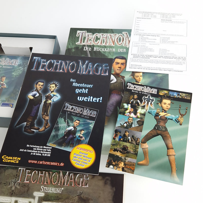 PC Spiel : Techno Mage Die Rückkehr der Ewigkeit - CD-ROM Big Box OVP PAL