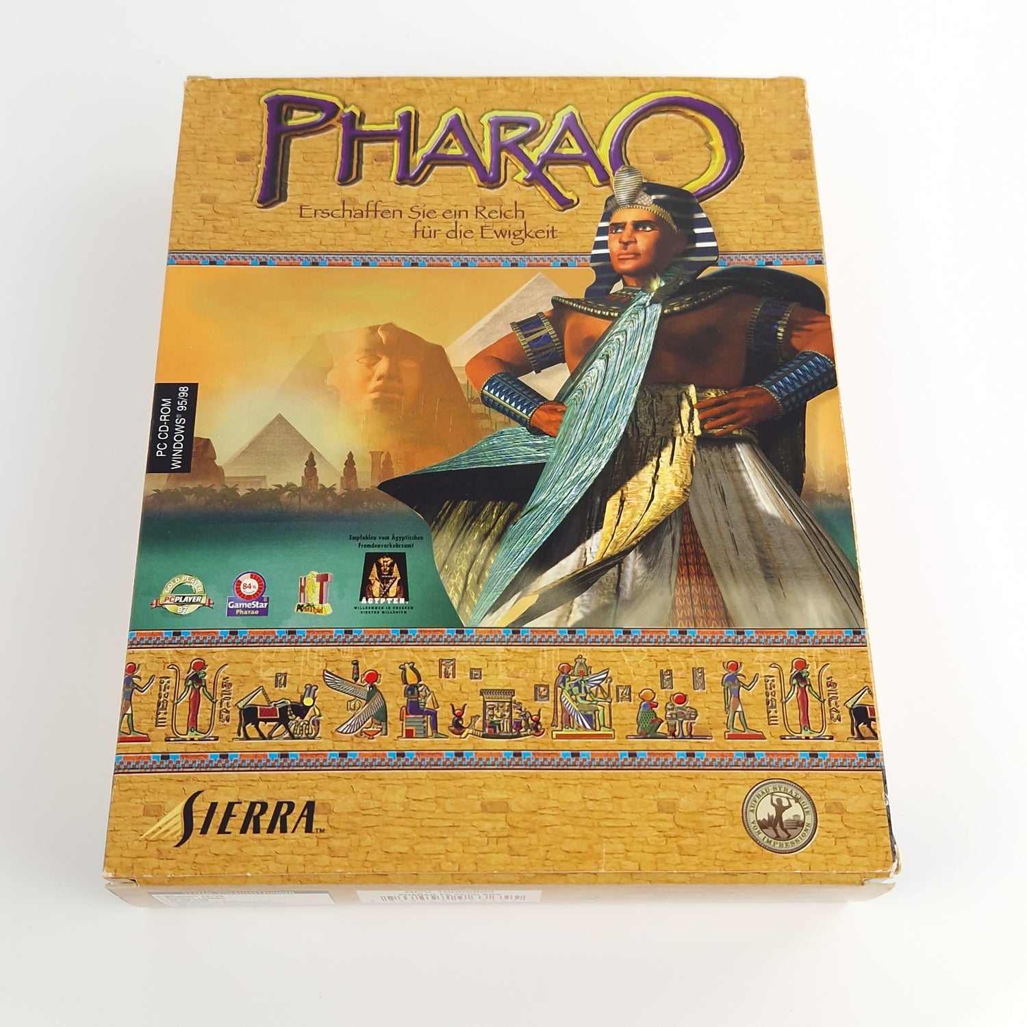 PC Spiel : Pharao Erschaffen sie ein Reich für die Ewigkeit - Big Box OVP PAL