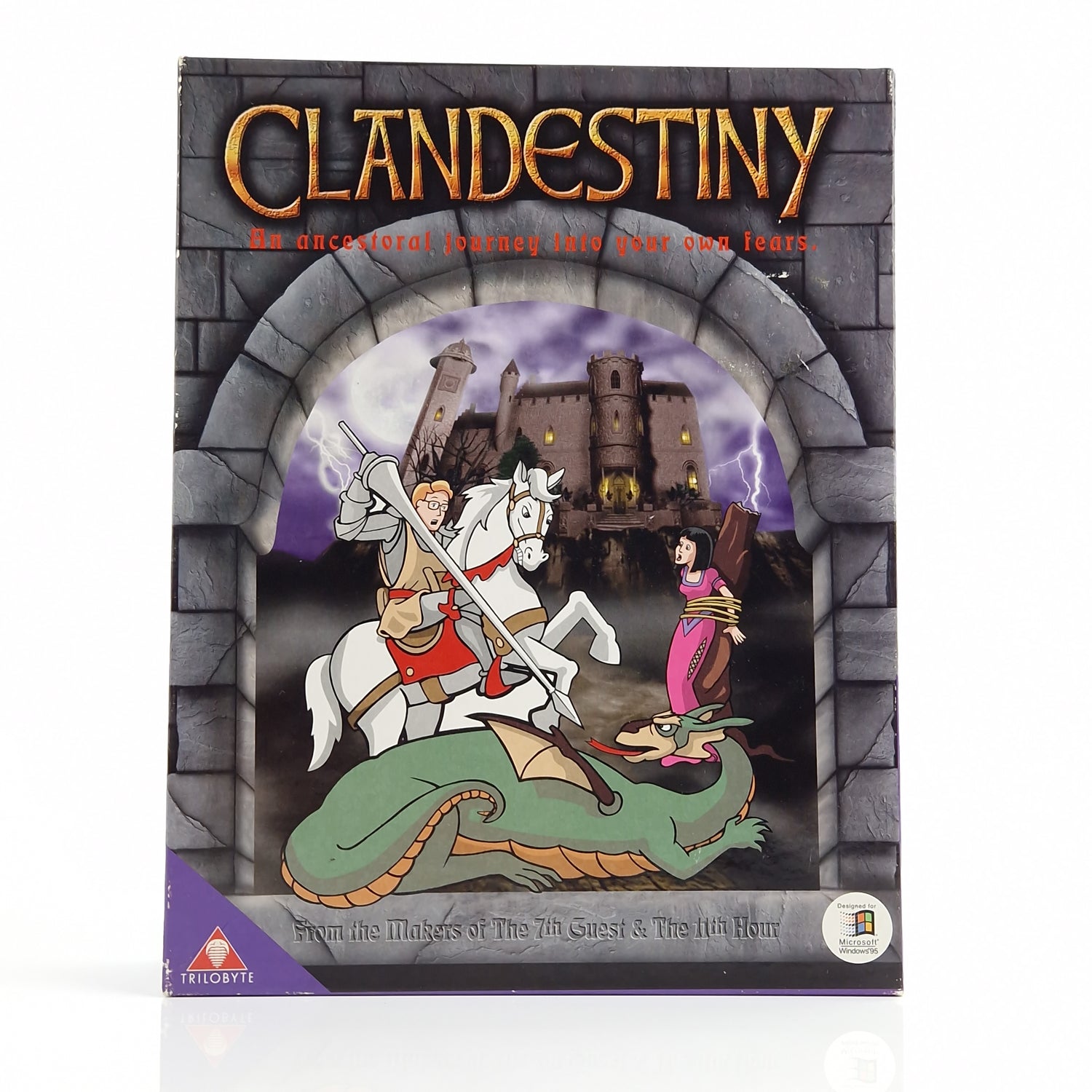 PC Spiel : Clandestiny - Computer CD-ROM Big Box OVP PAL Eurbox