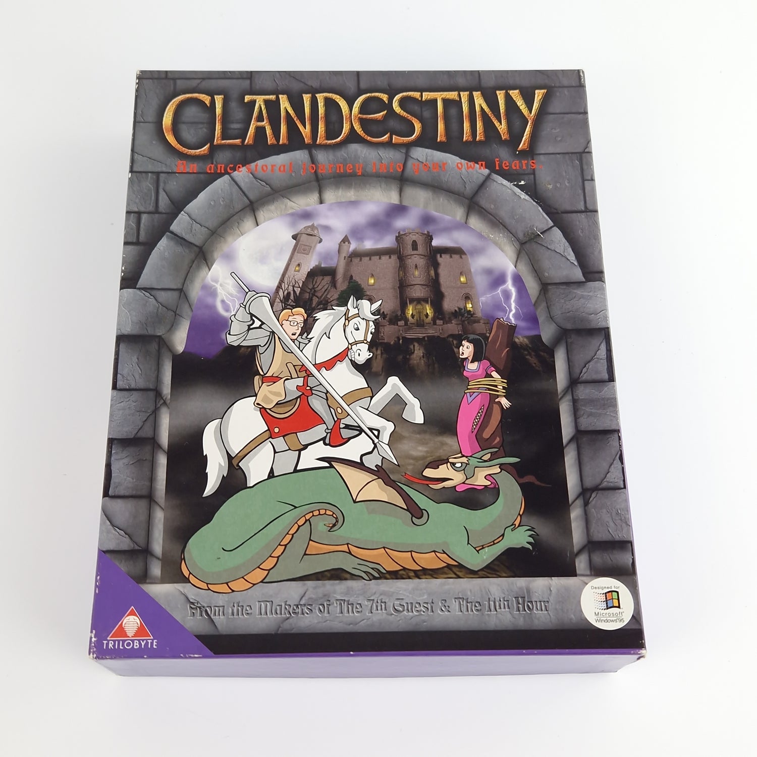 PC Spiel : Clandestiny - Computer CD-ROM Big Box OVP PAL Eurbox