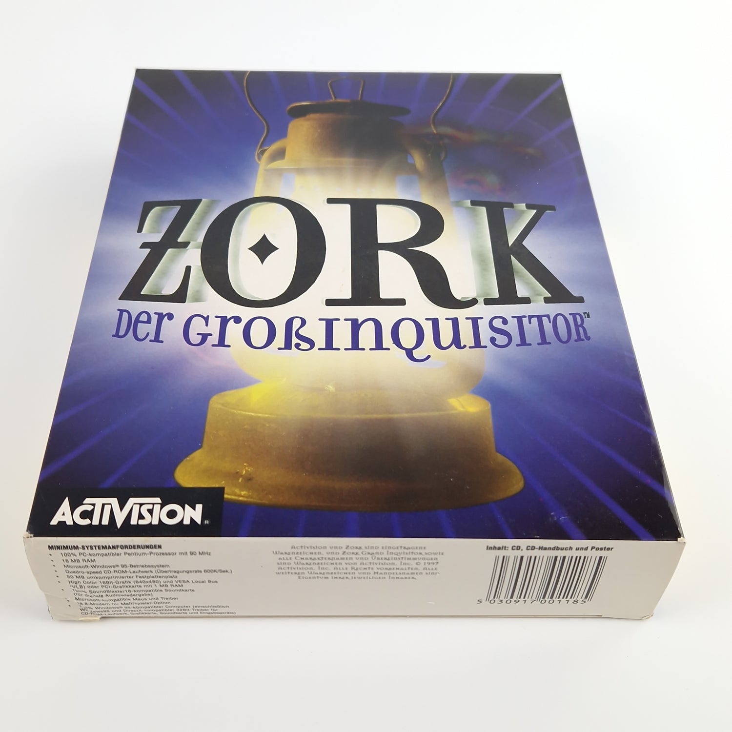 PC Spiel : ZORK Der Großinquisitor - Computer CD-ROM Big Box OVP PAL