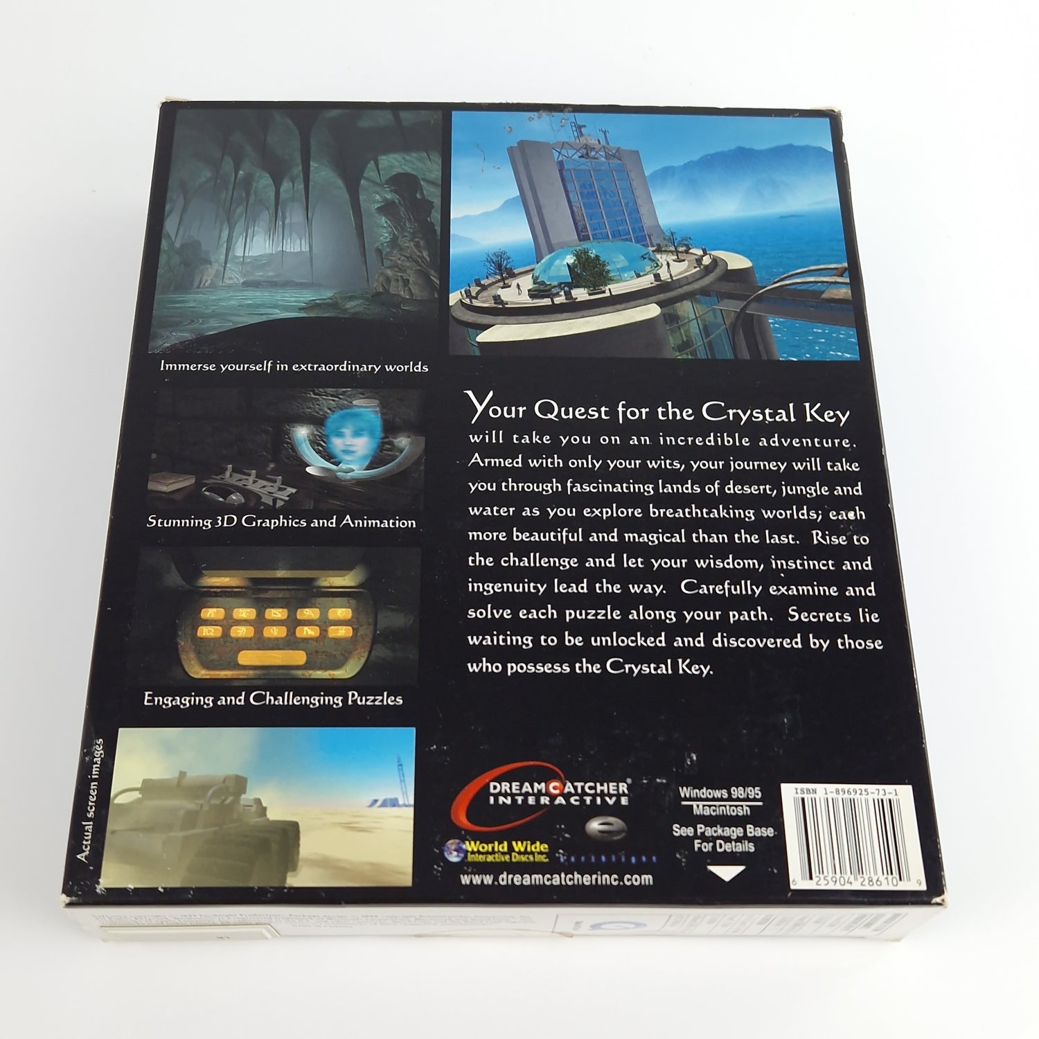 PC Spiel : The Crystal Key - Computer CD-ROM Big Box OVP | NTSC-U/C USA Vers