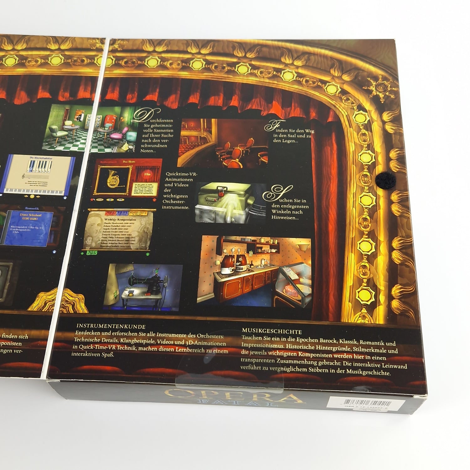 PC Spiel : OPERA Fatal - Computer CD-ROM Big Box OVP | PAL Deutsch Eurobox