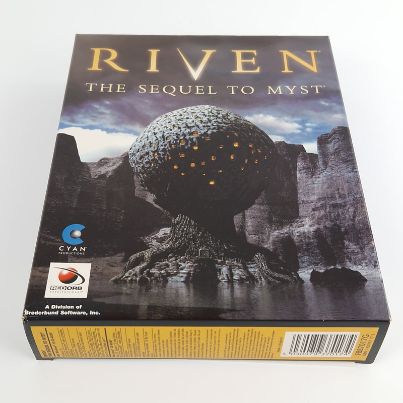 PC Spiel : Riven + Lösungsbuch - Computer CD-ROM Big Box OVP PAL