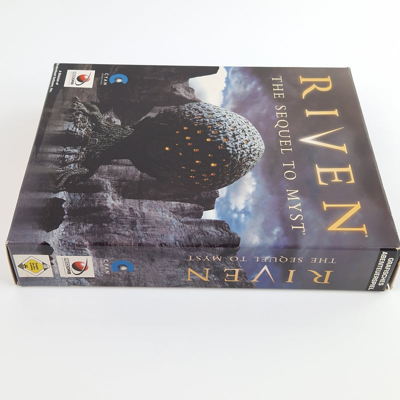 PC Spiel : Riven + Lösungsbuch - Computer CD-ROM Big Box OVP PAL