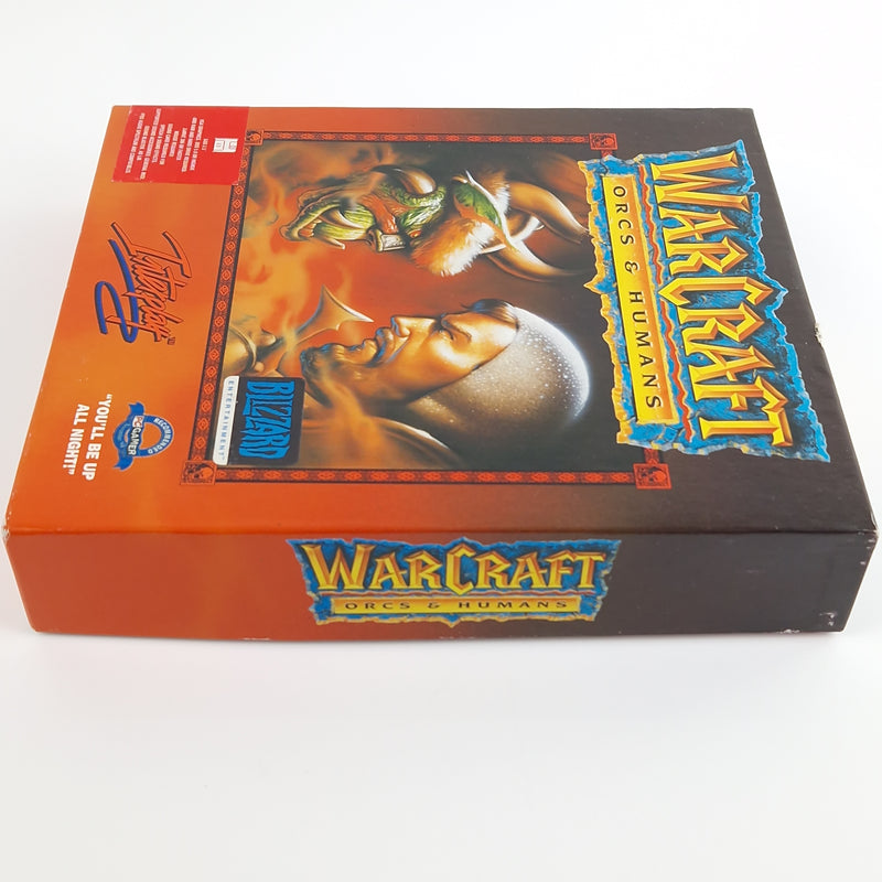 PC Spiel : Warcraft Orcs & Humans - Computer CD-ROM OVP Big BOX DOS 3.5