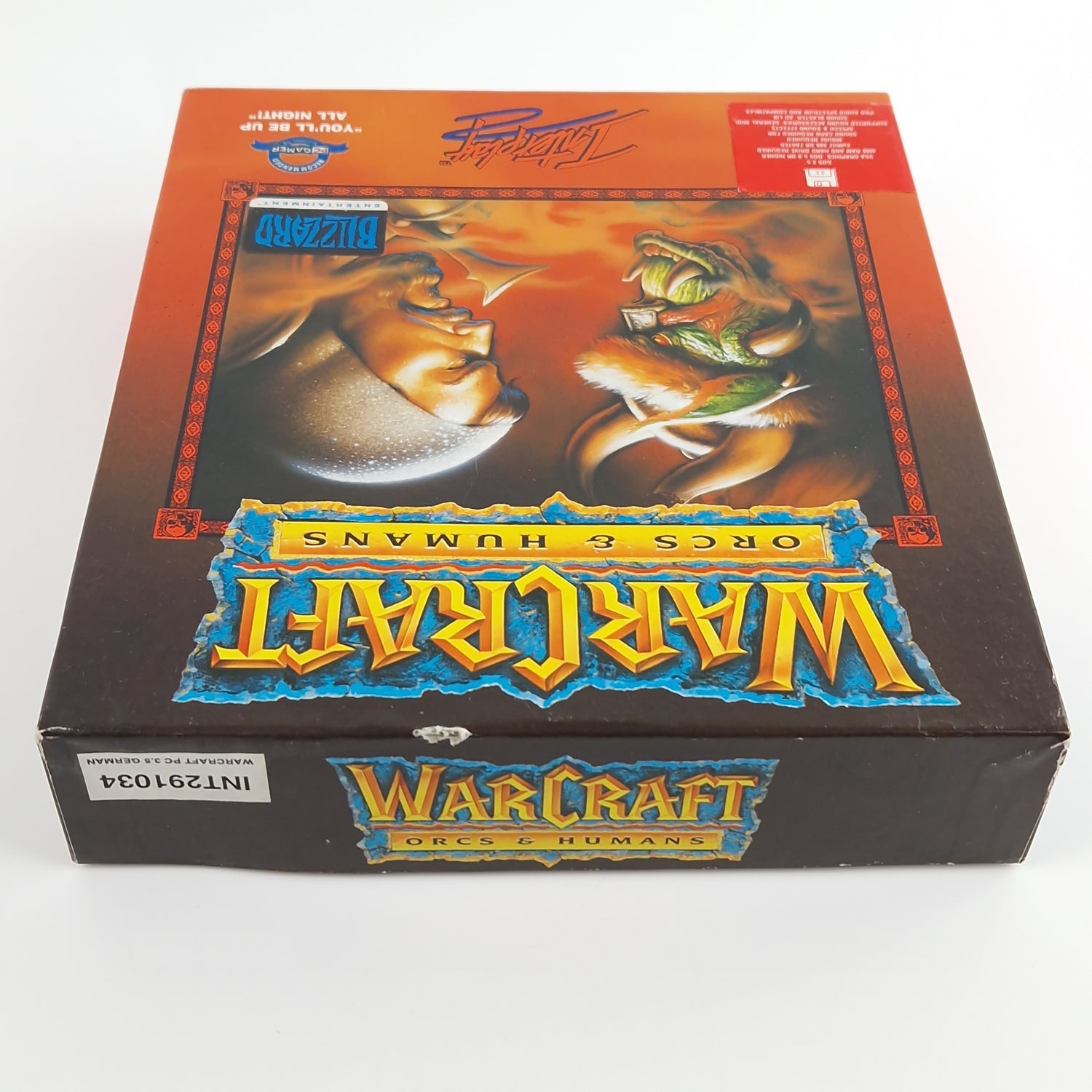 PC Spiel : Warcraft Orcs & Humans - Computer CD-ROM OVP Big BOX DOS 3.5