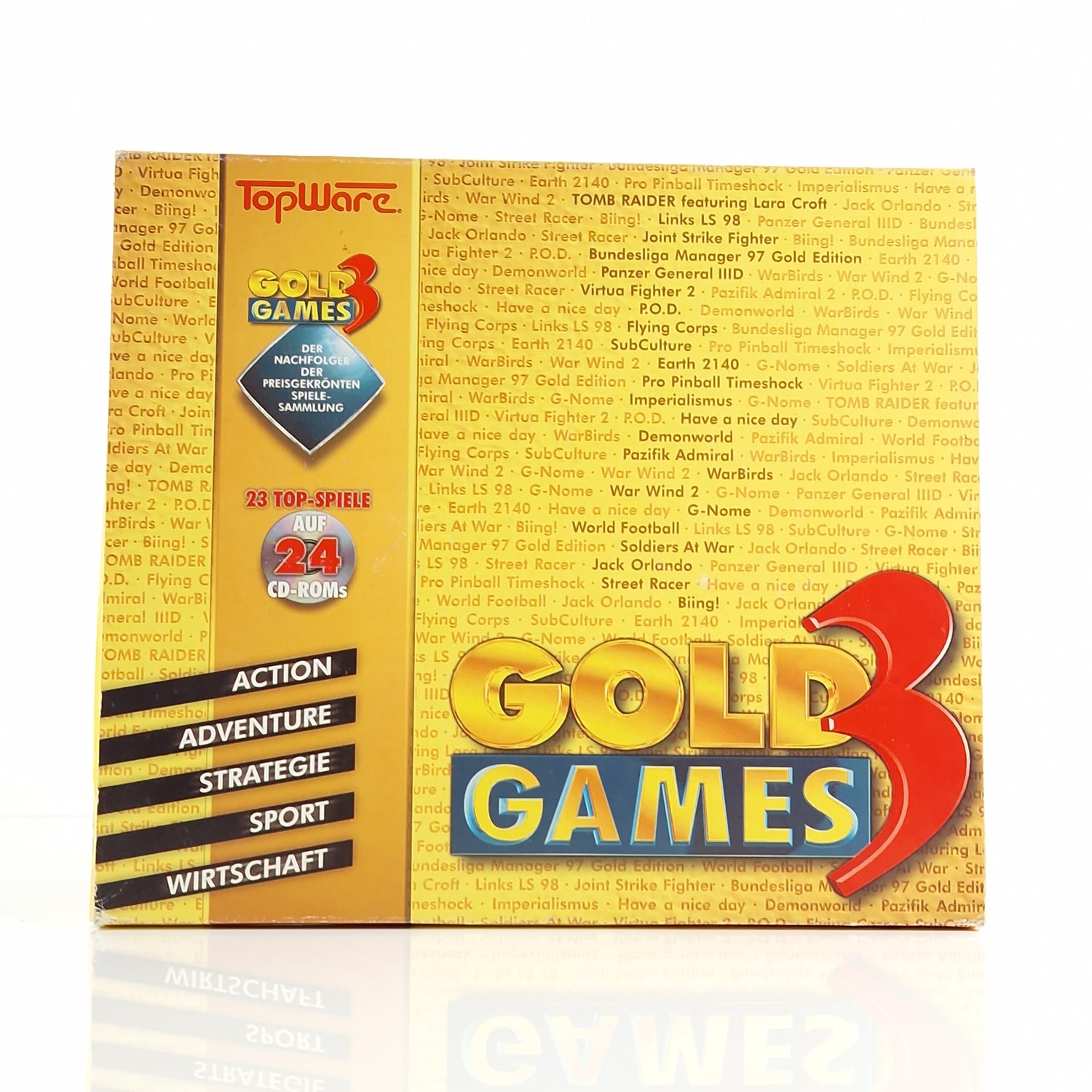 PC Spiel : Gold Games Bundle - Teil 3 / 4 / 5 als SET 3 Spiele | Computer CD-ROM