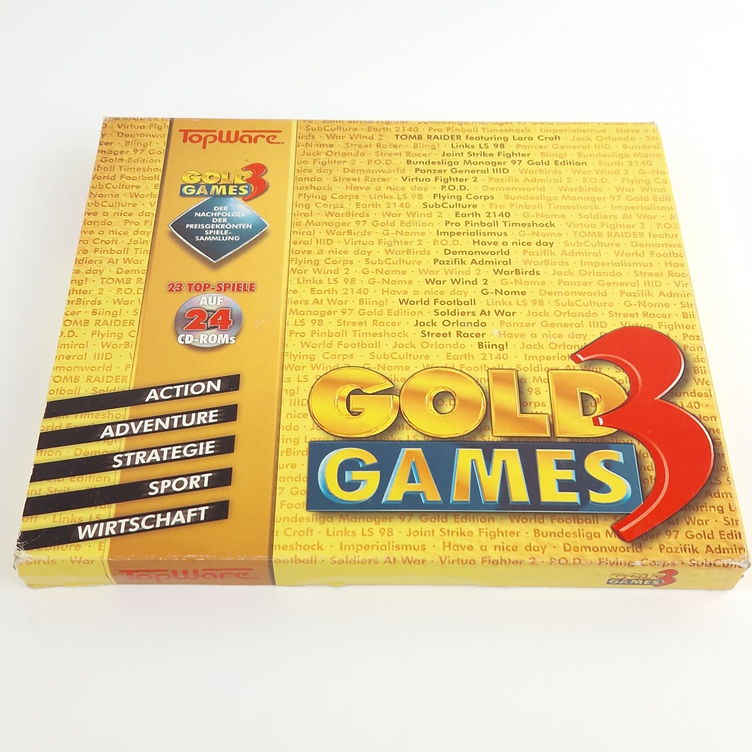 PC Spiel : Gold Games Bundle - Teil 3 / 4 / 5 als SET 3 Spiele | Computer CD-ROM