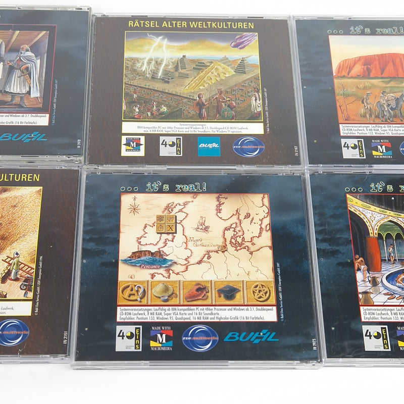 PC Spiel : Terra-X Bundle - 6 Spiele im SET | Computer CD-ROM JEWEL Case