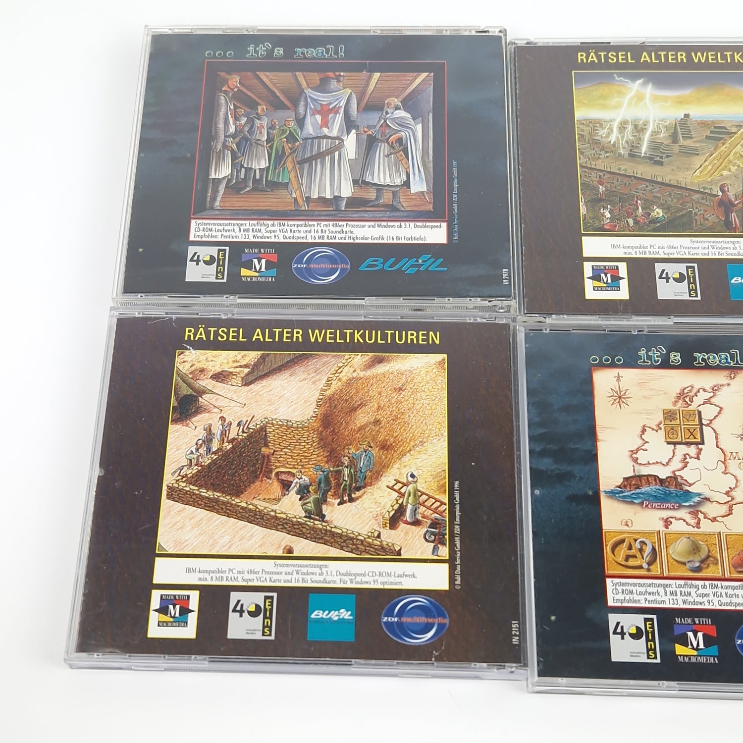 PC Spiel : Terra-X Bundle - 6 Spiele im SET | Computer CD-ROM JEWEL Case