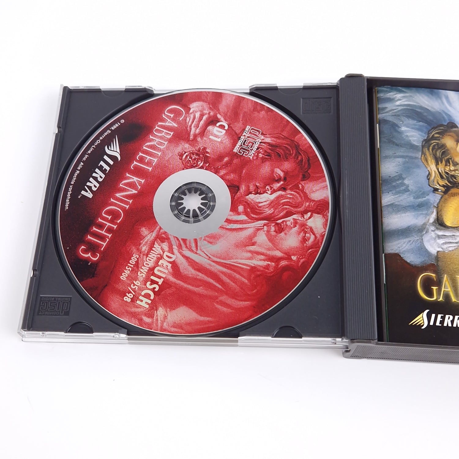 PC Spiel : Gabriel Knight 3 - Computer CD-ROM JEWEL Case Double Case OVP PAL