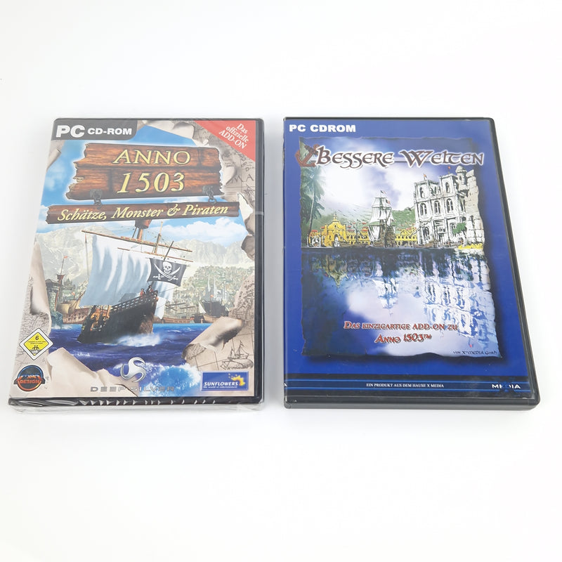 PC Spiel : Anno 1503 + 2 Addons (1 Addon sealed) & Future Press Strategiebuch