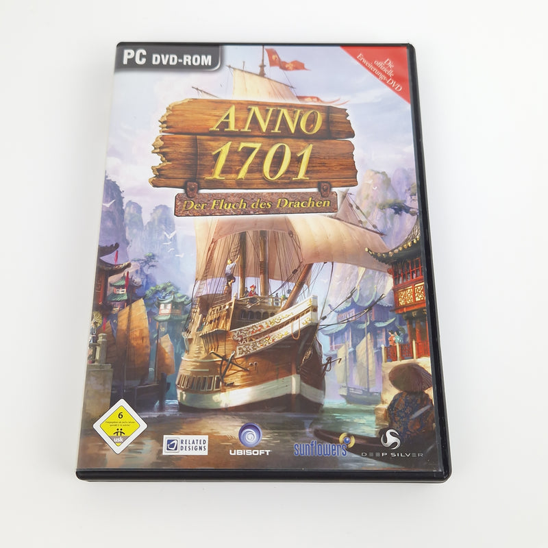 PC Spiel : ANNO 1701 NEU + Addon Der Fluch des Drachen & Gameguide - CD ROM