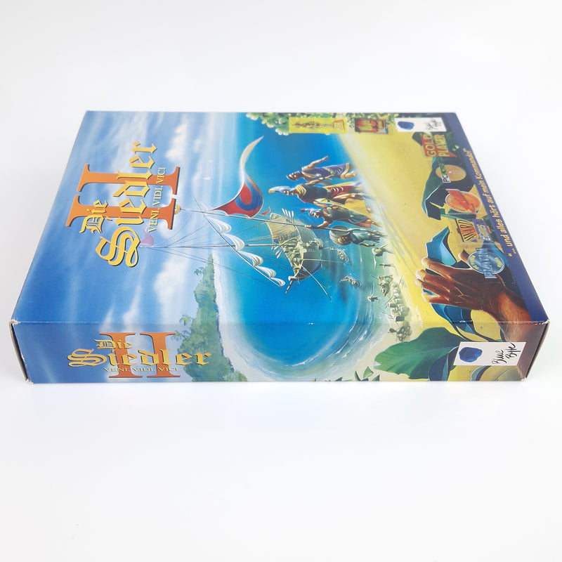 PC Spiel : Die Siedler II Veni. Vidi. Vici + The Unofficial Guide - Big Box OVP