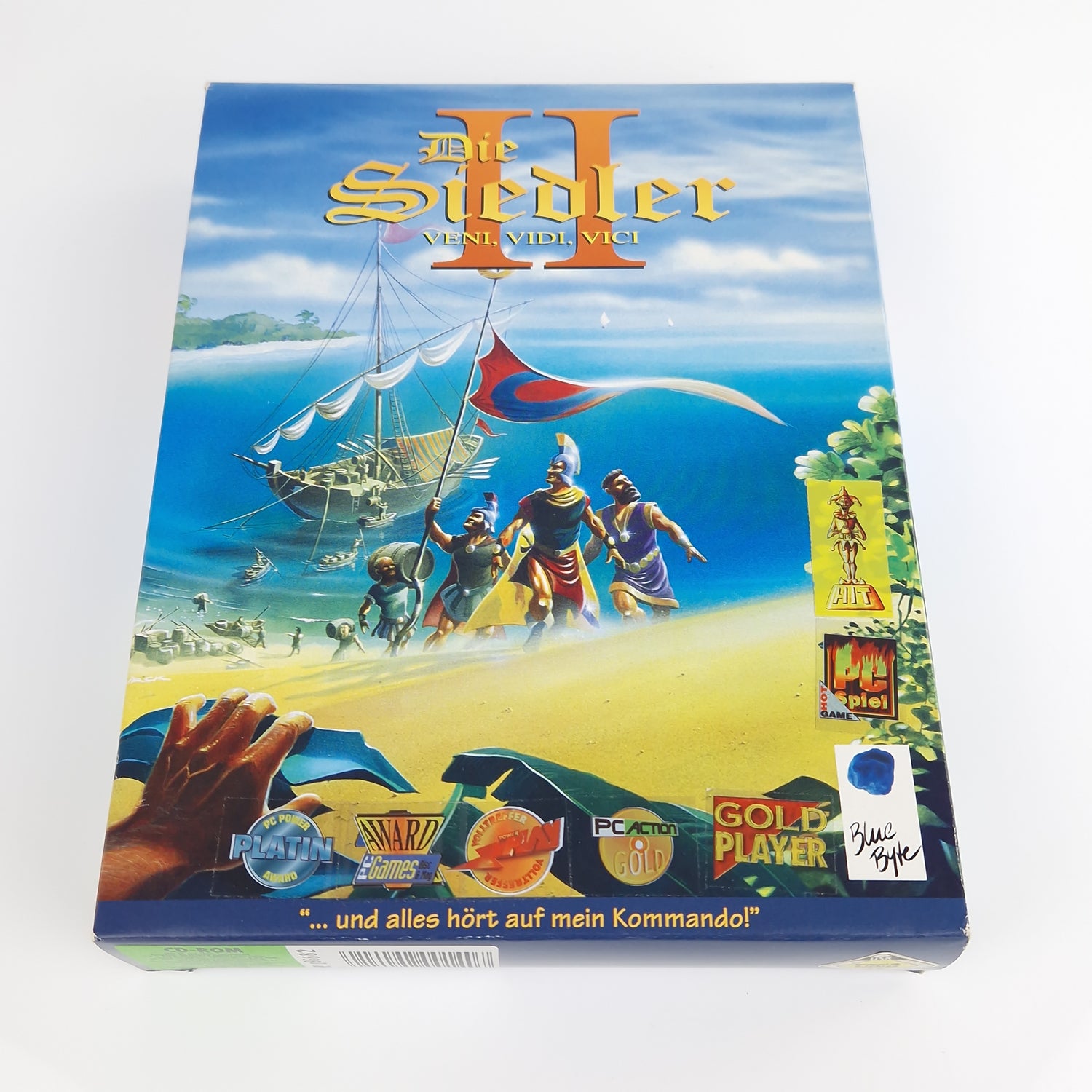 PC Spiel : Die Siedler II Veni. Vidi. Vici + The Unofficial Guide - Big Box OVP