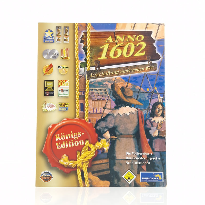 PC Spiel : ANNO 1602 Erschaffung einer neuen Welt Königs Edition - NEU SEALED