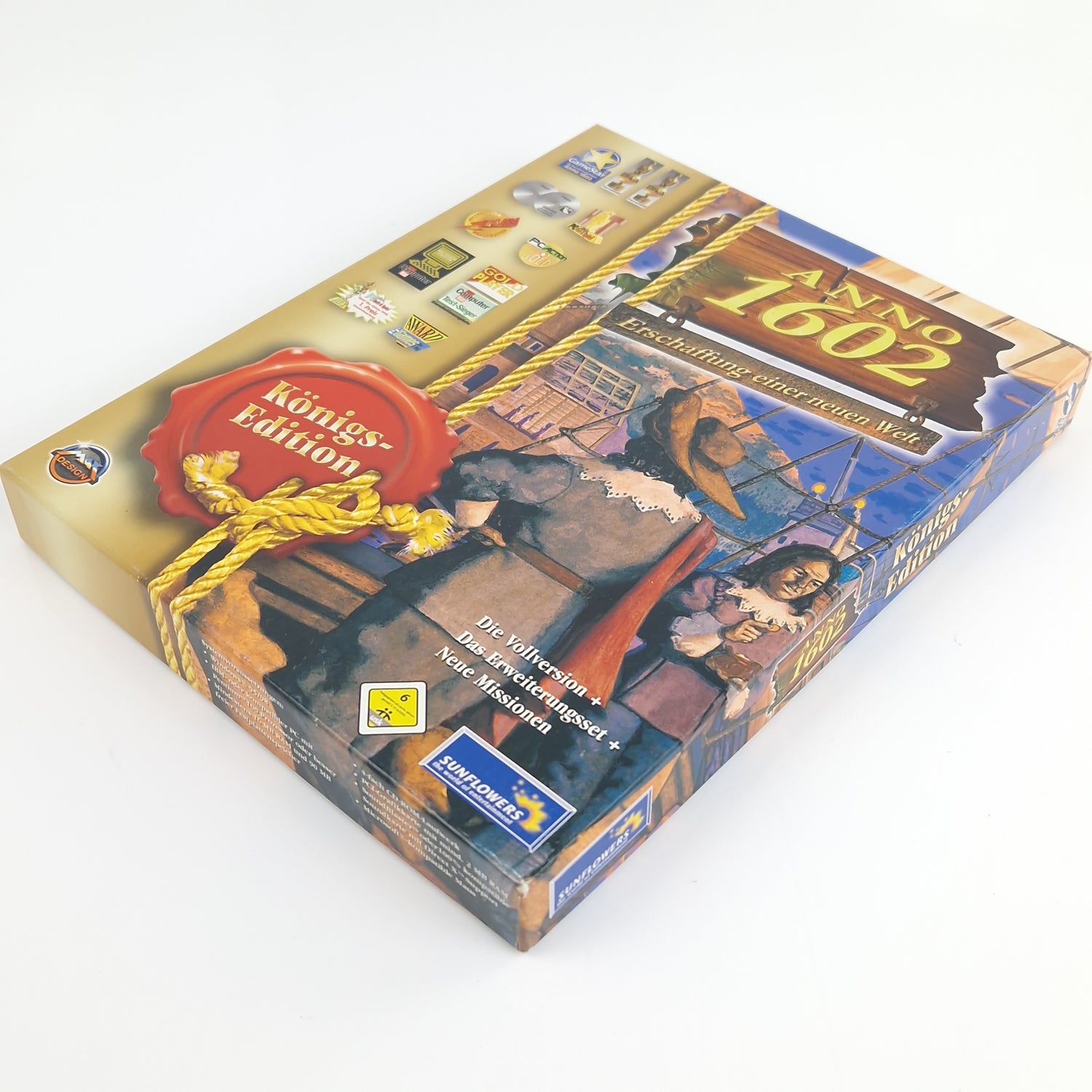 PC Spiel : ANNO 1602 Erschaffung einer neuen Welt Königs Edition - NEU SEALED