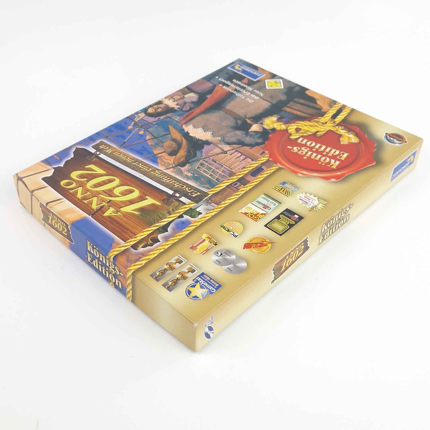 PC Spiel : ANNO 1602 Erschaffung einer neuen Welt Königs Edition - NEU SEALED